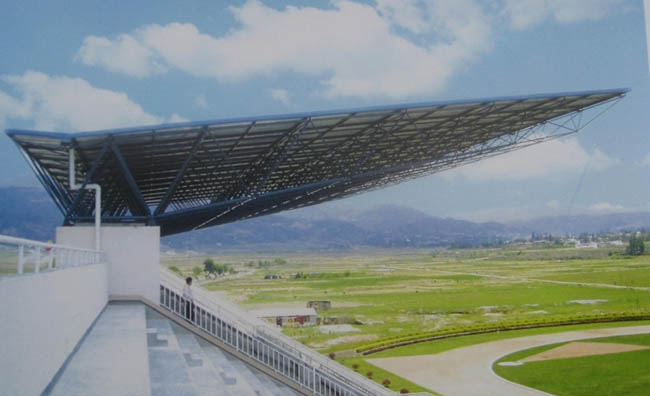 辽宁体育场看台网架工程